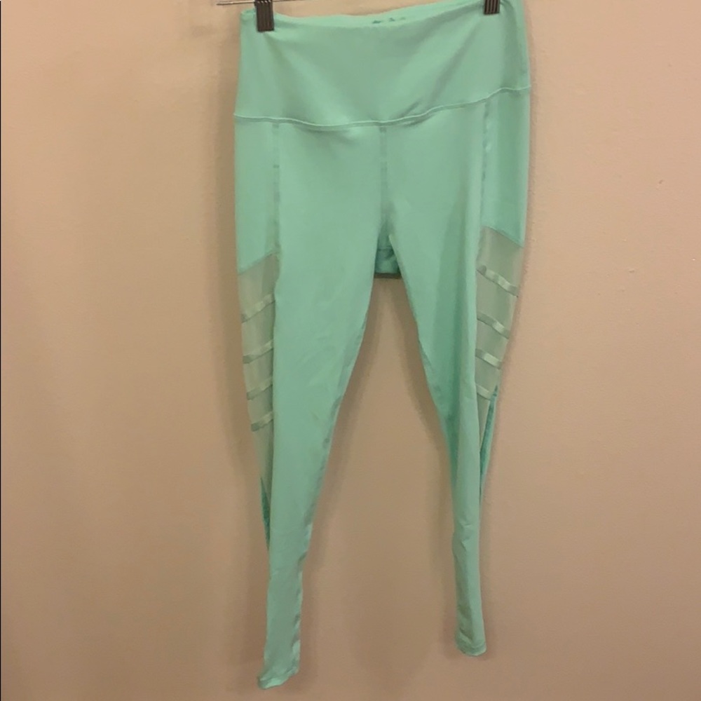 BuffBunny Elysium Side Mesh Leggings - Mint